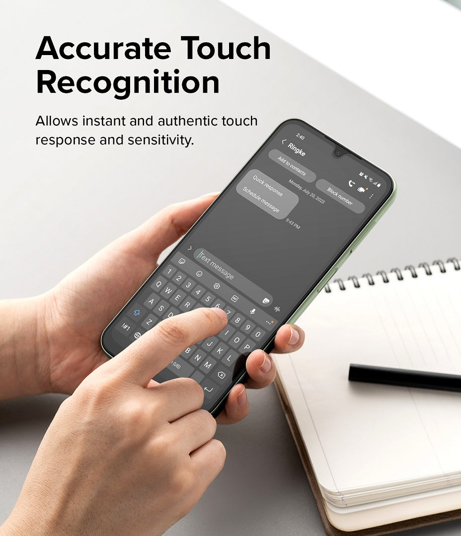 Accurate Touch Recognition and great touch sensitivity