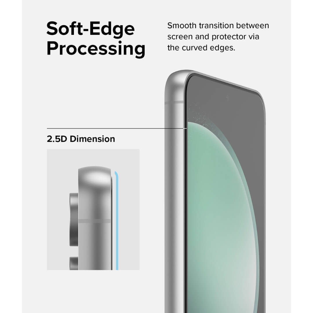 soft-edge screen protector for s23 fe