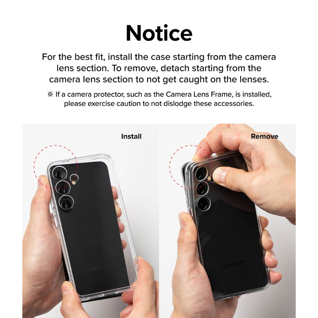 Easy to install Samsung Galaxy S24 Ultra Case