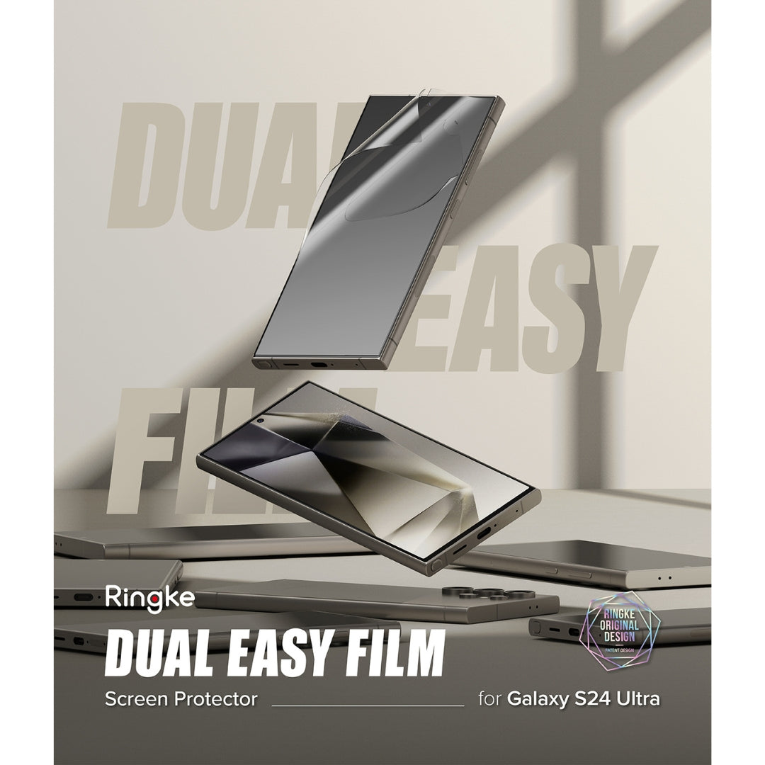 Ringke Dual easy film screen protector for galaxy s24 ultra