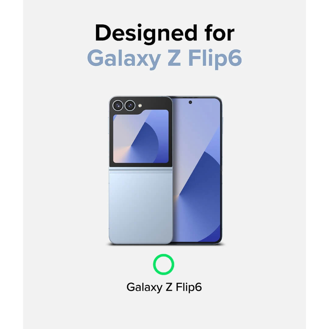Samsung Galaxy Z Flip 6 Fusion Clear Case By Ringke