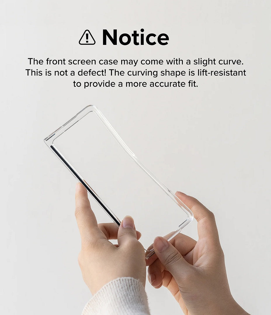 Samsung Galaxy Z Fold 5 Slim Clear Case By Ringke