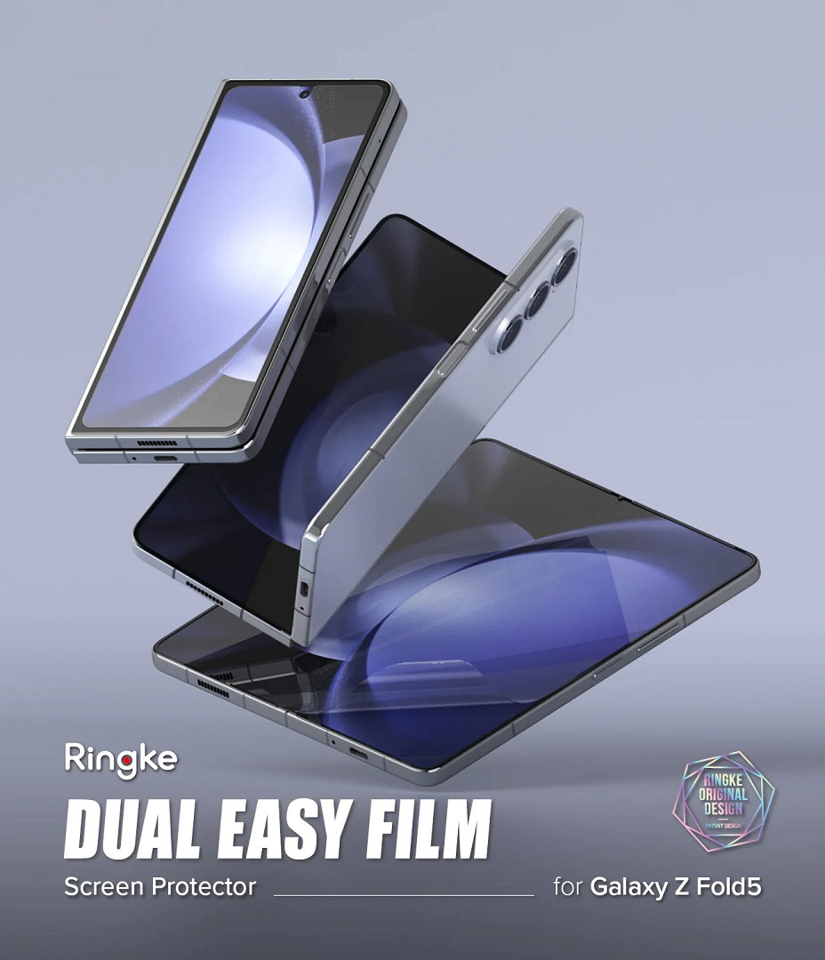 Samsung Galaxy Z Fold 5 Dual Easy Film Screen Protector By Ringke