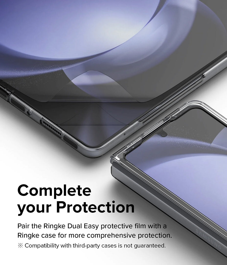 Samsung Galaxy Z Fold 5 Dual Easy Film Screen Protector By Ringke