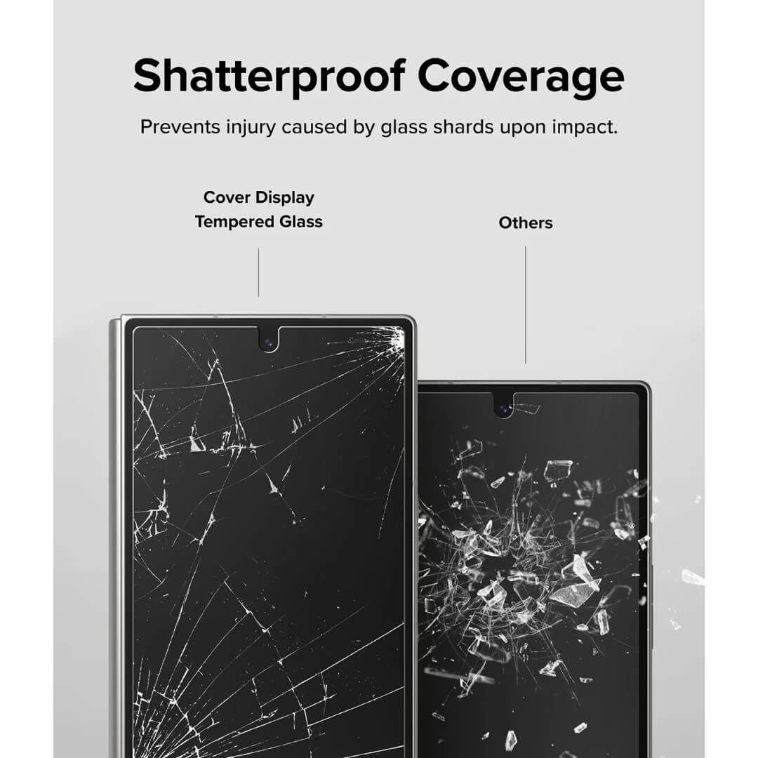 Samsung Galaxy Z Fold 6 Cover Display Protector Glass 2 pack