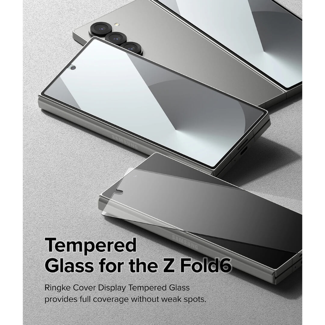 Samsung Galaxy Z Fold 6 Cover Display Protector Glass 2 pack