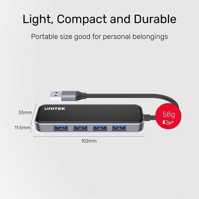 Light Compact and Durable USB Hub