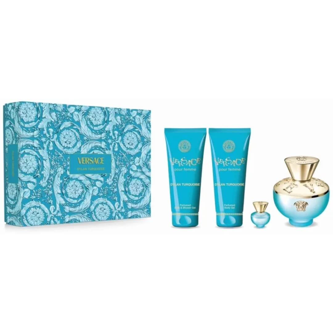 Versace Dylan Turquoise EDT 100ml Piece Gift Set for Women – NZ Shop