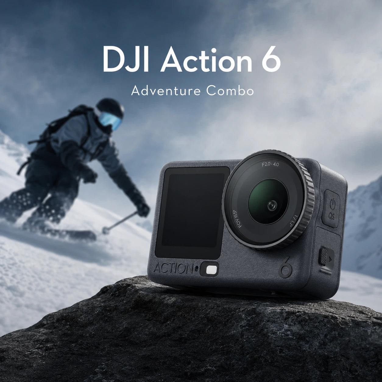 DJI Osmo Action 6 Adventure Combo action camera at Gadgets Online NZ