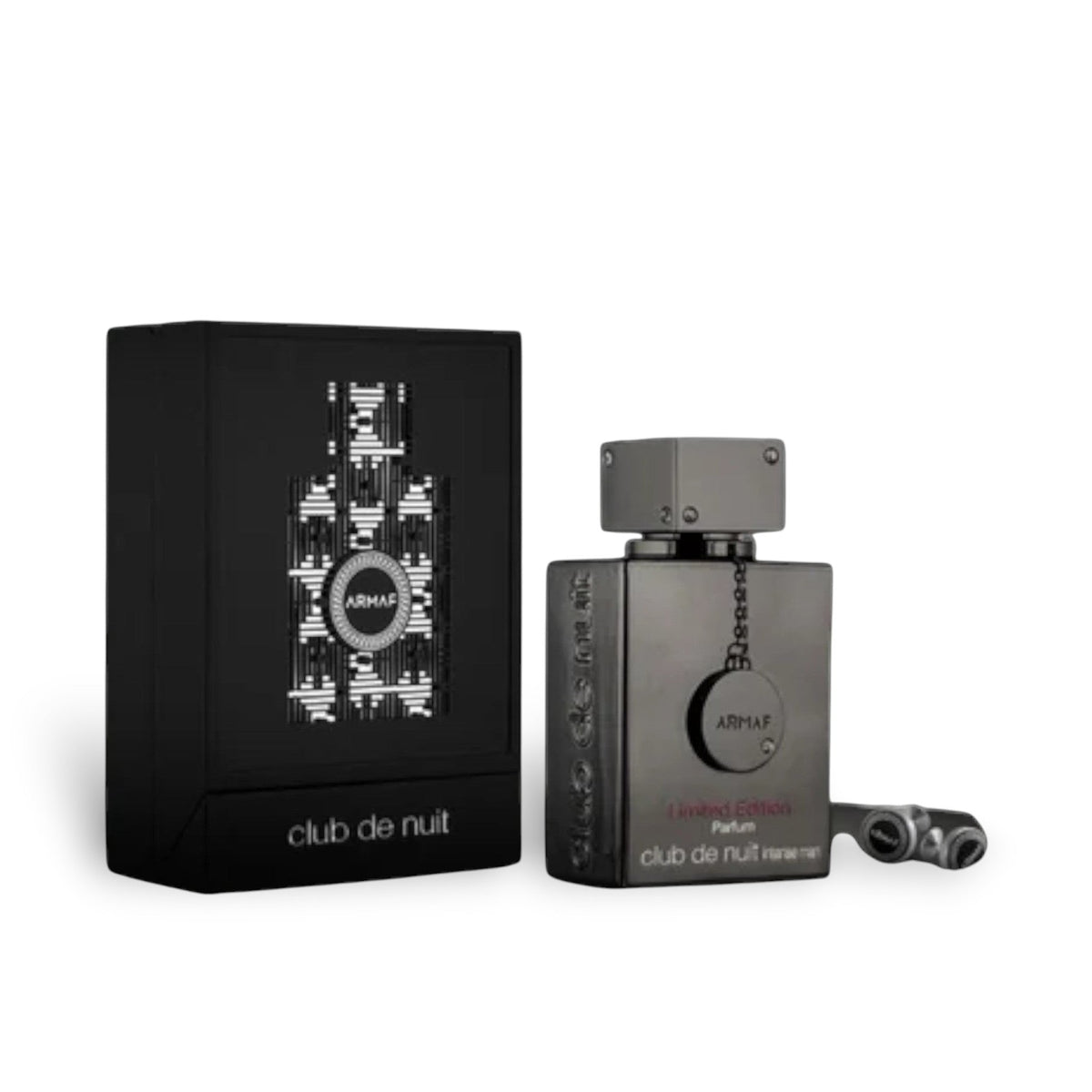Armaf Club De Nuit Intense Man Limited Edition V4 Parfum 105ml bottle box and cufflinks