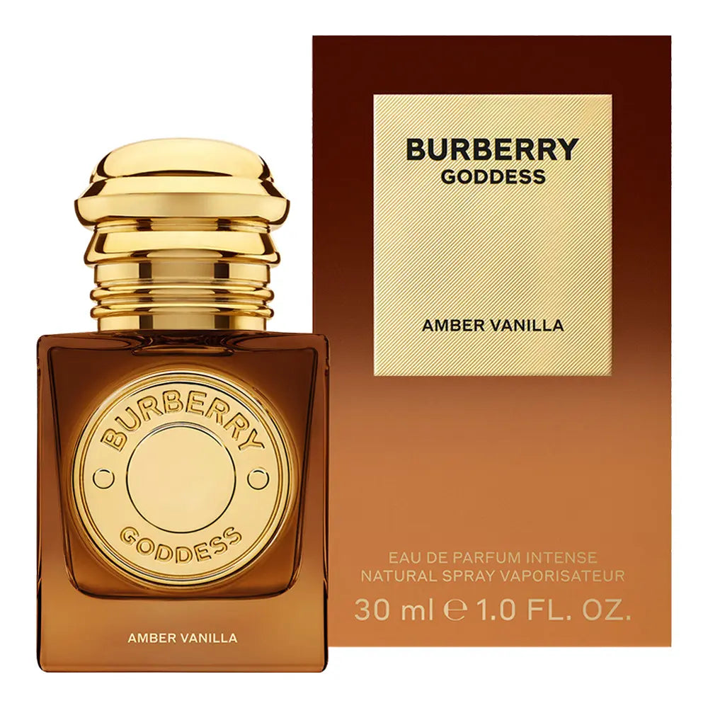 Burberry Goddess Amber Vanilla EDP Intense 30ml bottle — front view