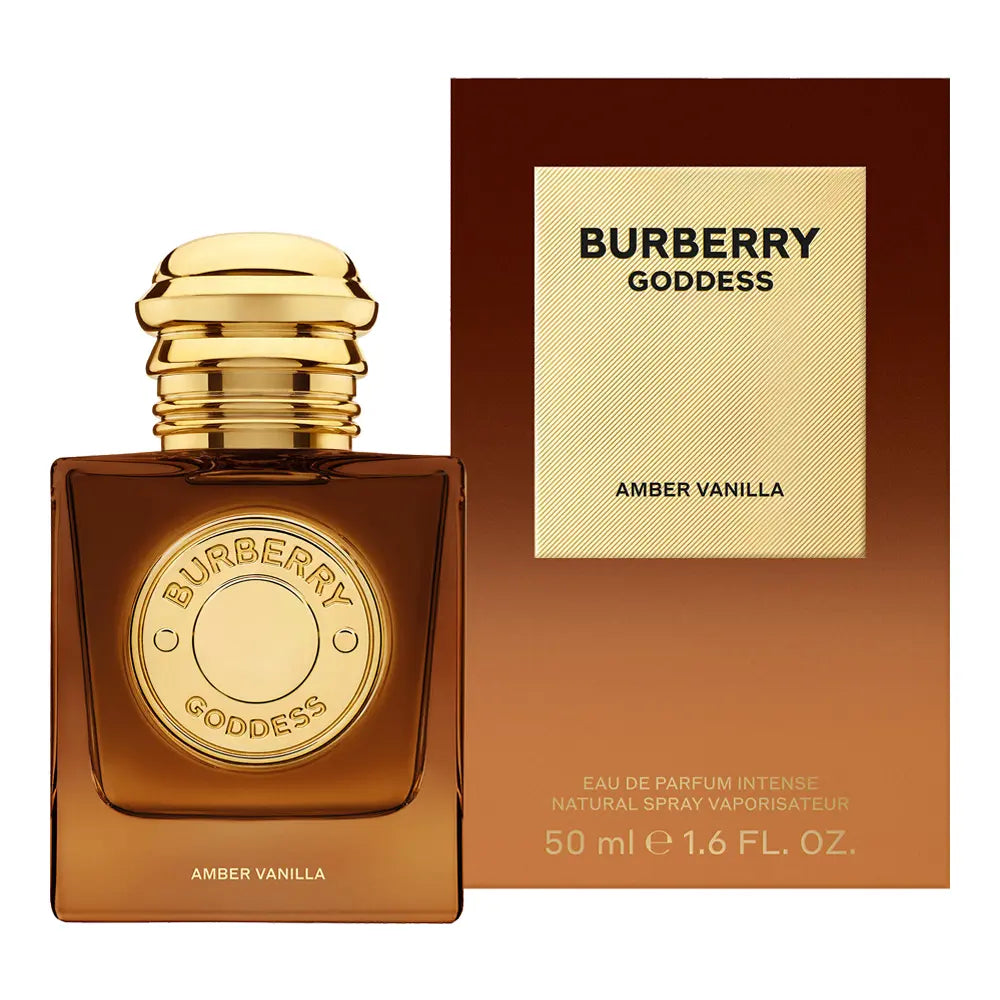 Burberry Goddess Amber Vanilla EDP Intense 50ml bottle — front view