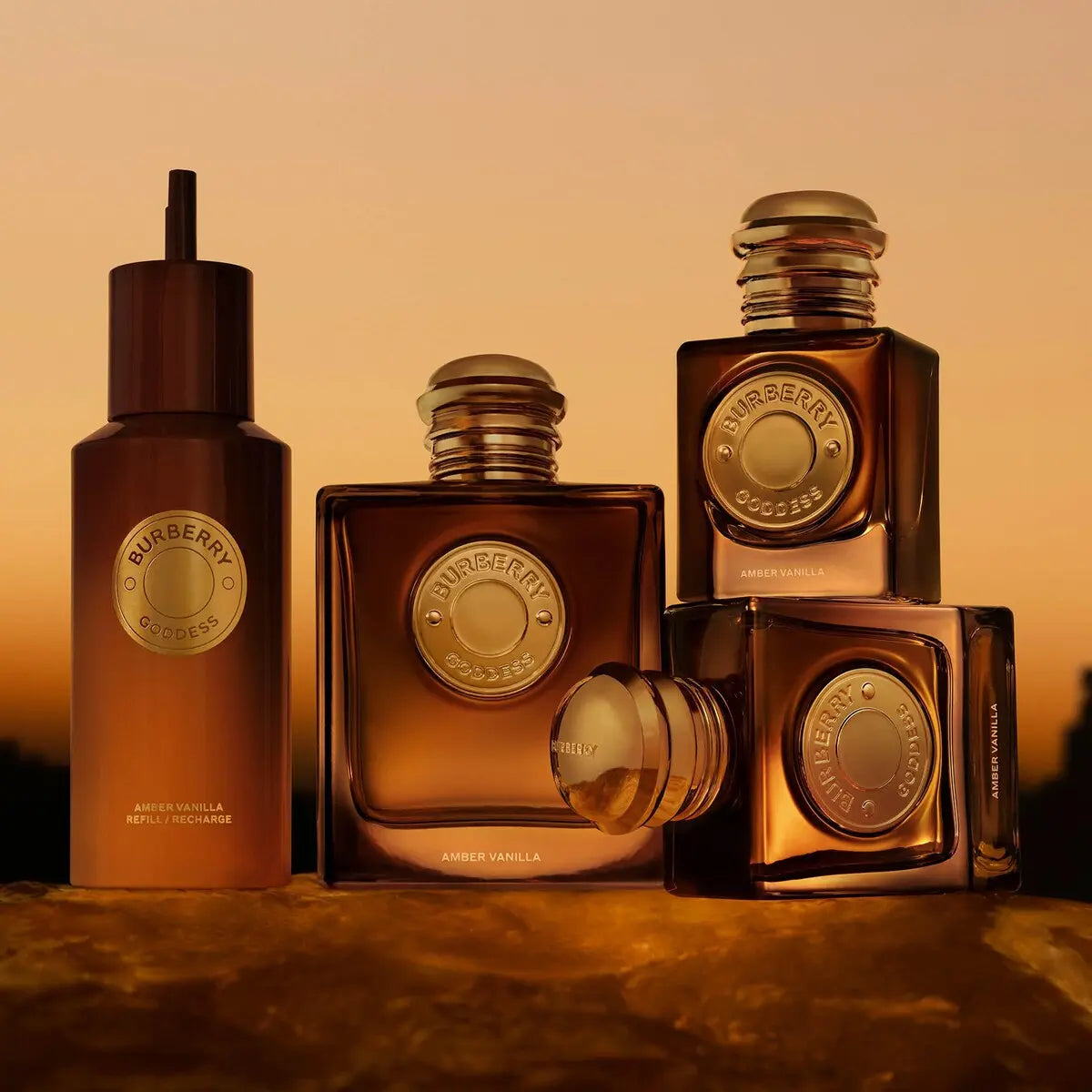 Burberry Goddess Amber Vanilla EDP Intense — official fragrance campaign