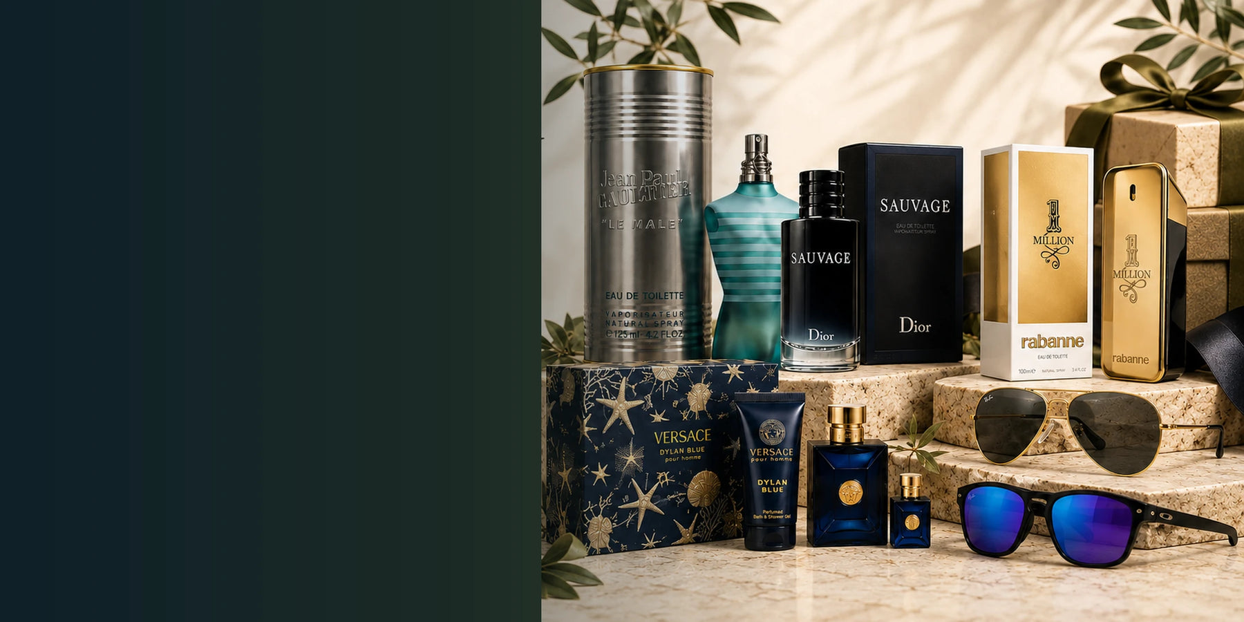 Father’s Day gifts NZ featuring men’s fragrance, gift sets and designer sunglasses