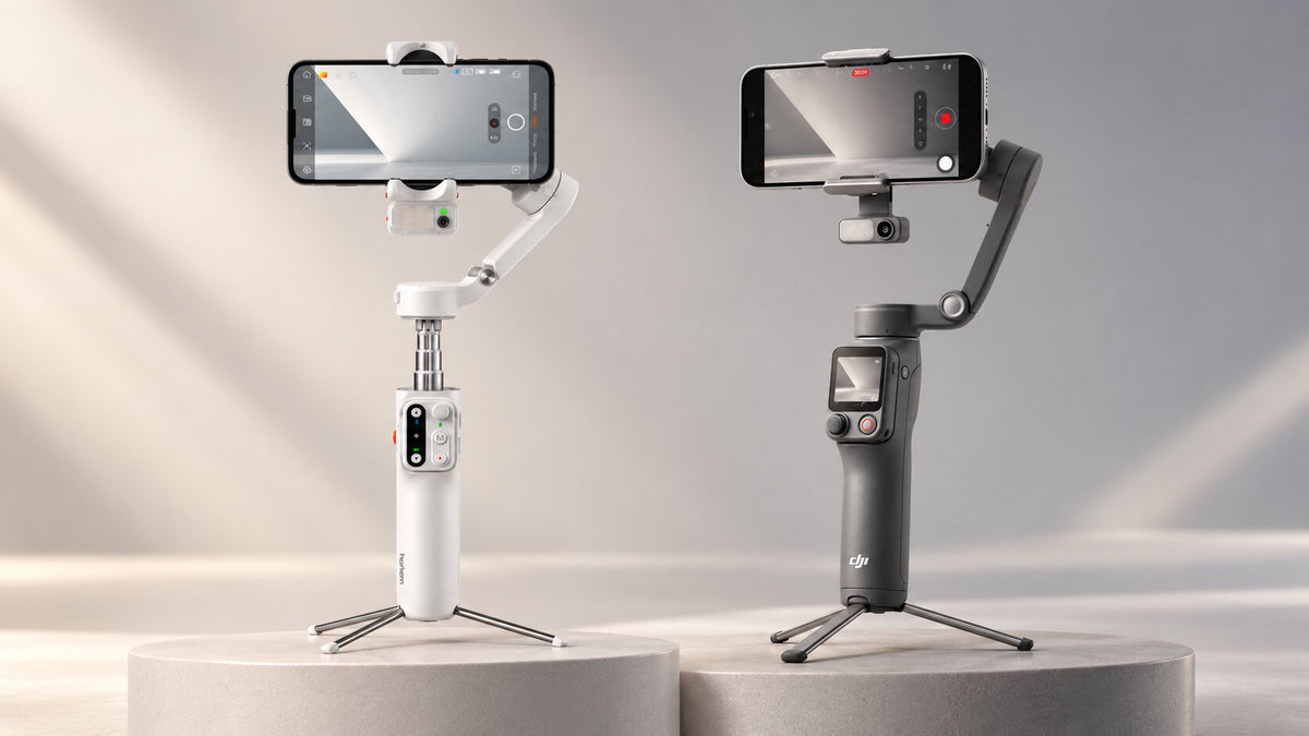 Camera gimbals collection featuring smartphone stabilisers for Australia