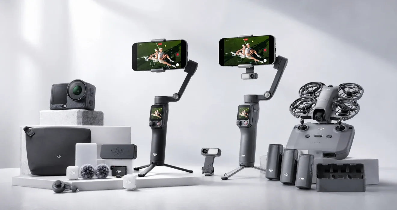 DJI creator gear collection at Gadgets Online New Zealand
