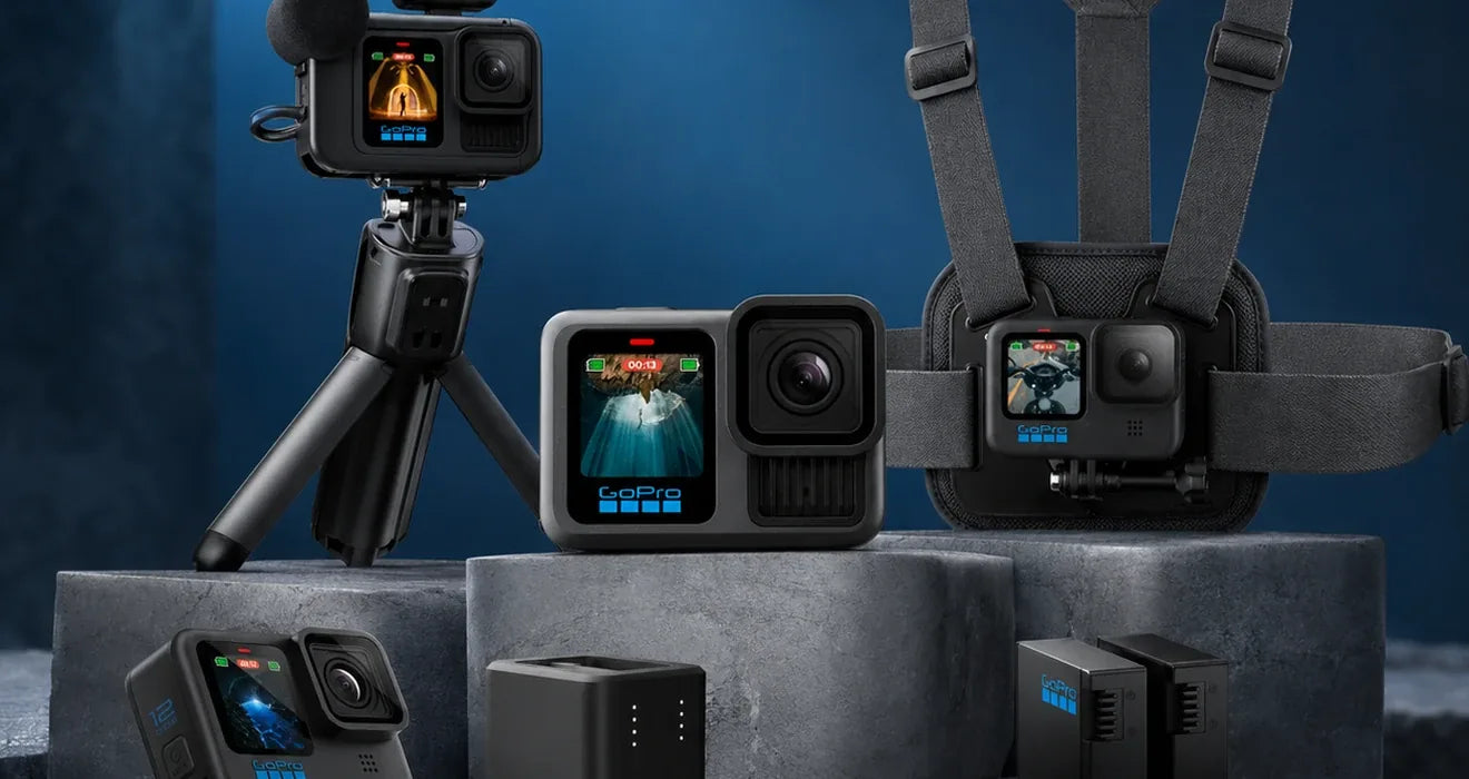 GoPro cameras mounts and accessories collection at Gadgets Online New Zealand