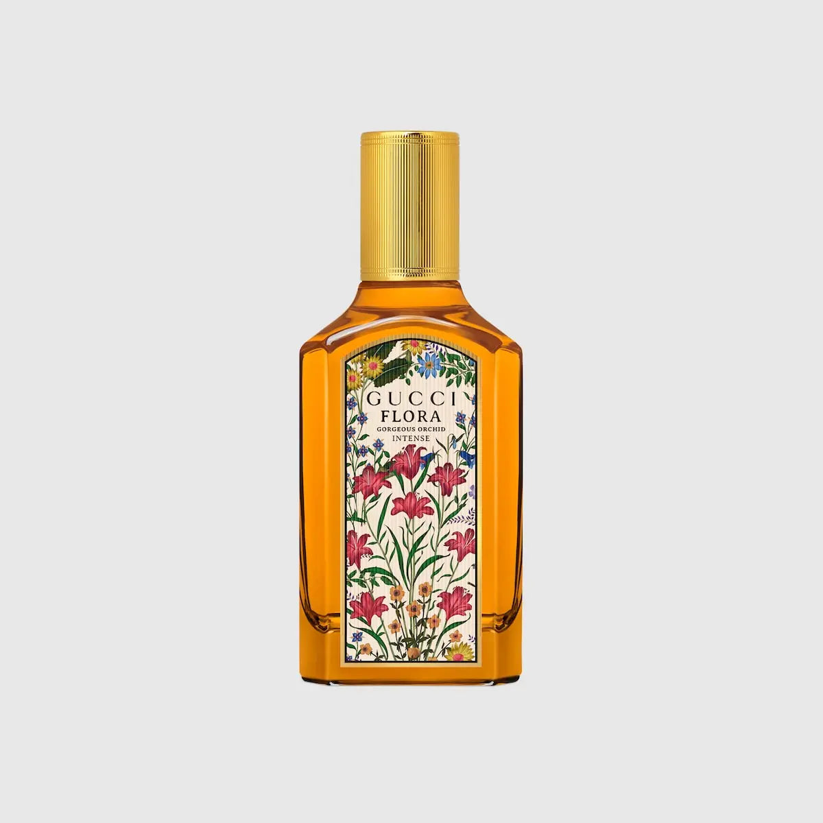 Gucci Flora Gorgeous Orchid EDP Intense 50ml bottle — official front view