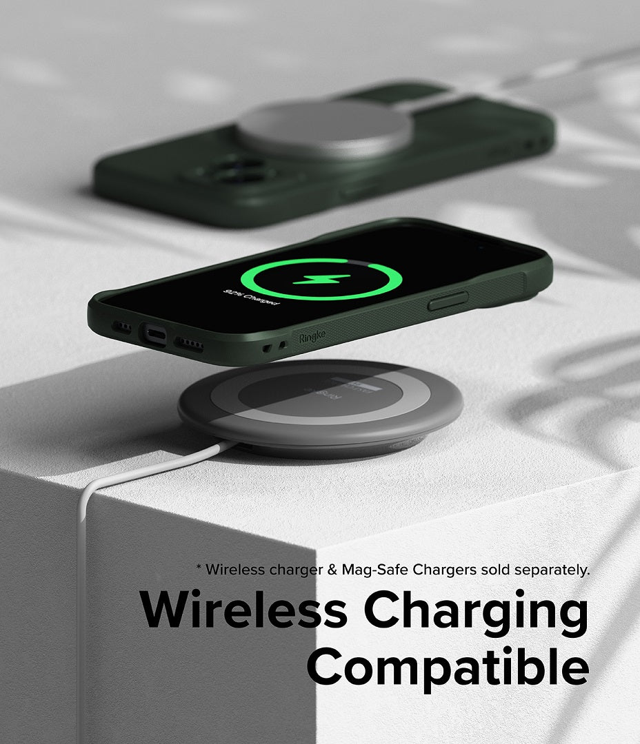 Wireless charging compatible case for iPhone 15 Plus by Ringke