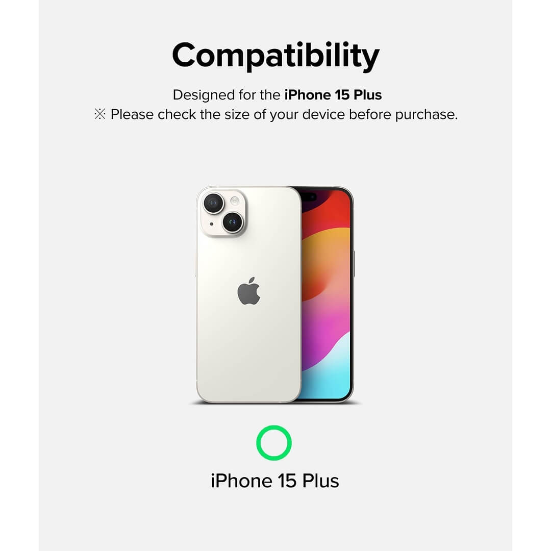 Compatible with iPhone 15 Plus 