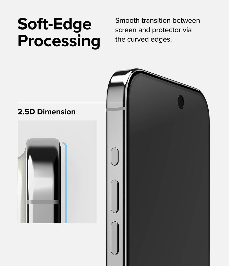 Soft Edge to Edge protection with 2.5D Dimension 