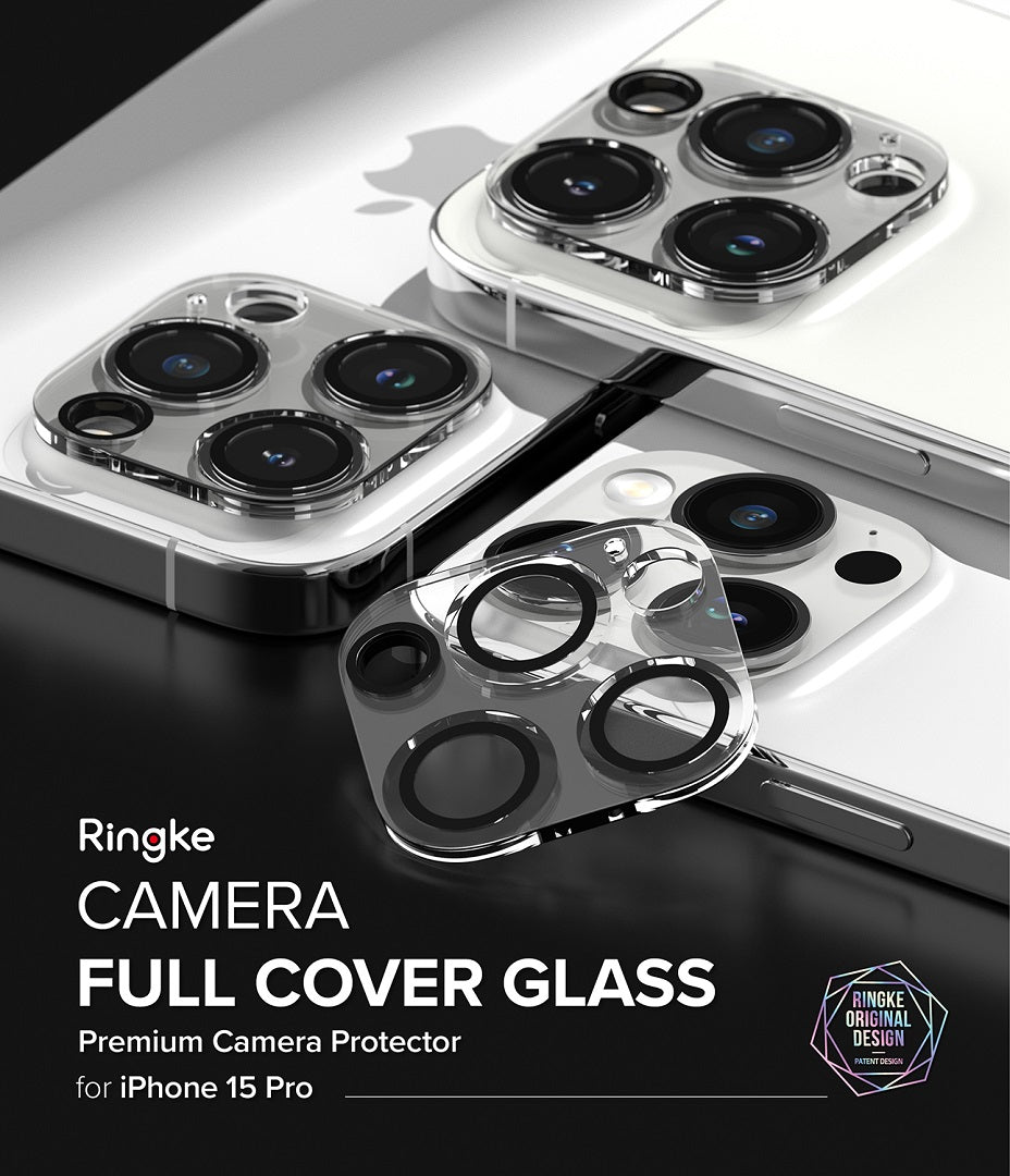Ringke Camera Full Cover Glass Protector for iPhone 15