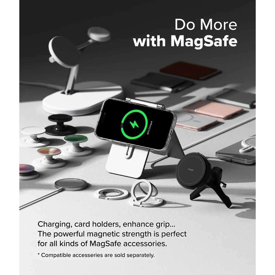 iPhone 16 Case is Compatible with MagSafe chargers and accessories
