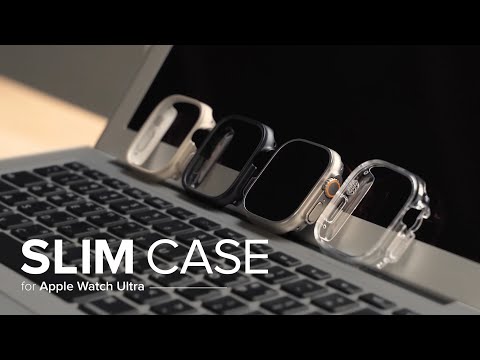 The Ringke Slim Case specifically designed for the Apple Watch Ultra.