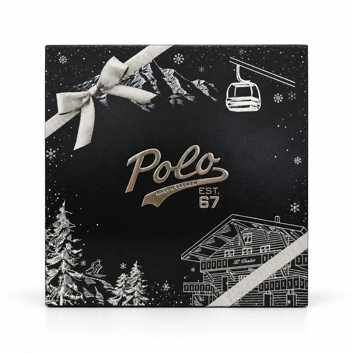 Polo 67 navy winter chalet gift-set sleeve