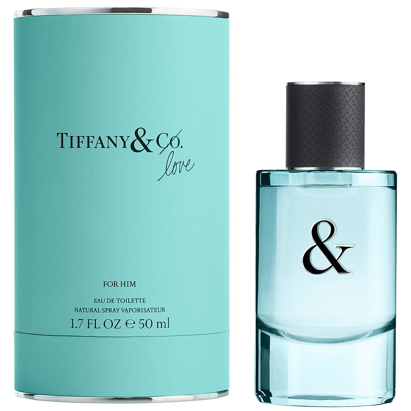 Tiffany & Love for Him Eau de Toilette 50ml bottle and box