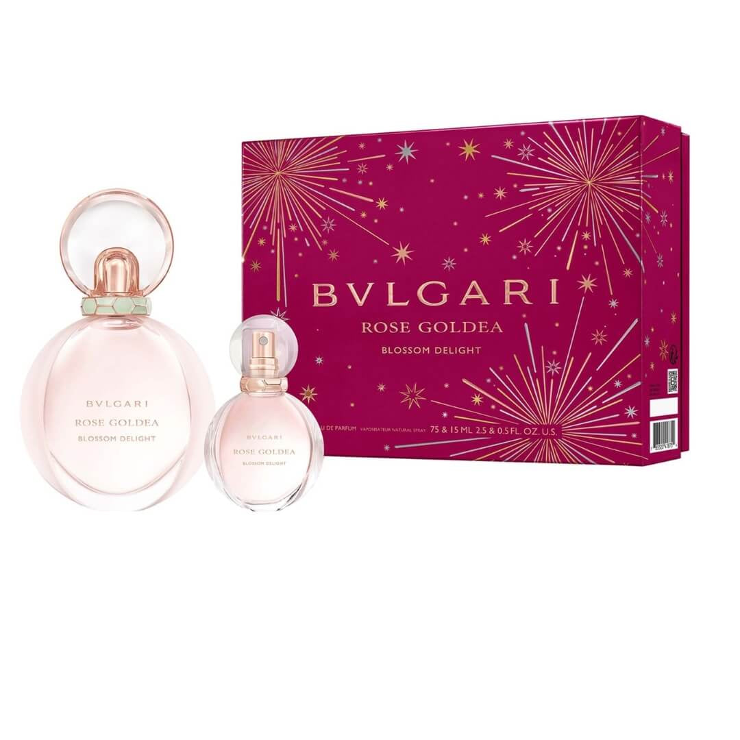 Bvlgari Rose Goldea Blossom Delight EDP 75ML 2Pc Gift Set for Women