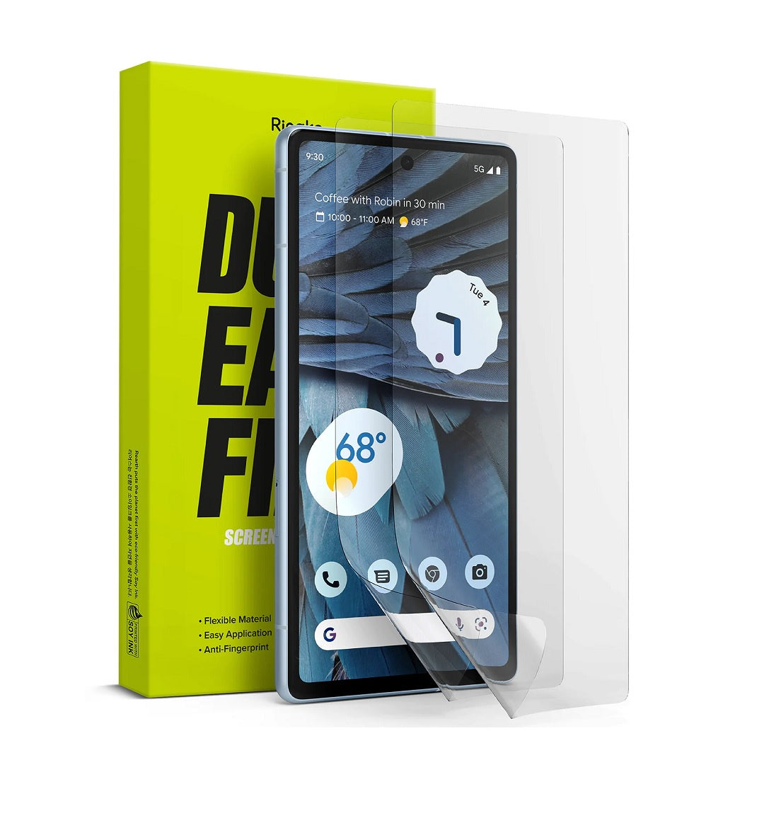 Google Pixel 7a Dual Easy Film Screen Protector By Ringke