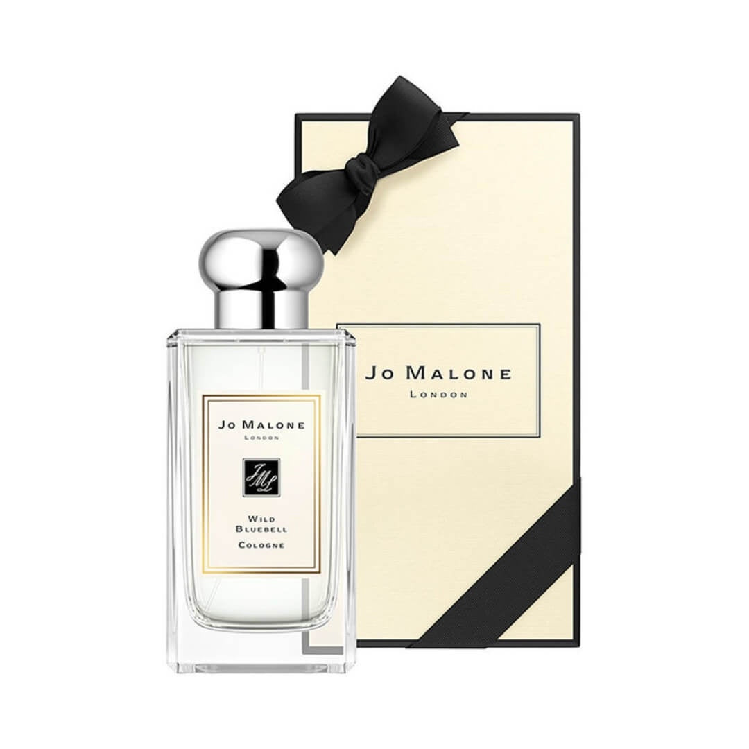 Jo Malone London Wild Bluebell 100ml women's cologne, featuring floral green notes for a forest-like aroma, available at Gadgets Online NZ LTD.