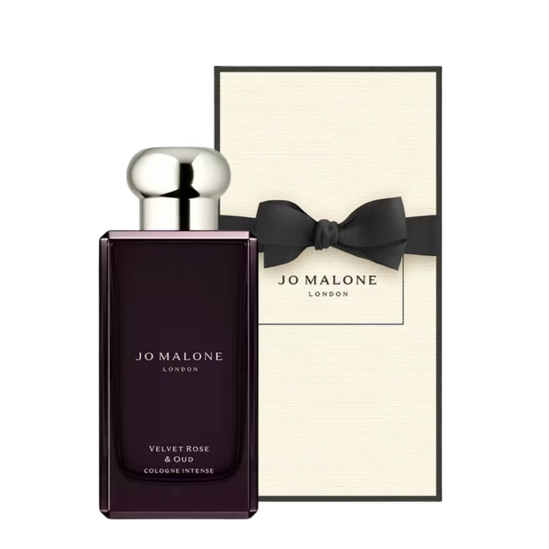 Jo Malone London Velvet Rose & Oud 100ml unisex intense cologne, with notes of clove, damask rose, and oud, available at Gadgets Online NZ LTD.