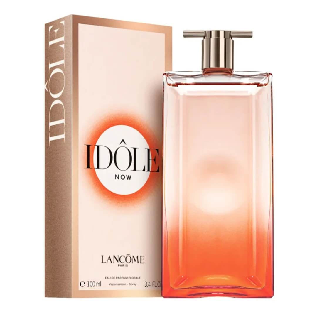 Explore Lancôme Idôle Now EDP 100ml for Women at Gadgets Online NZ LTD, a new fragrance capturing modern femininity with notes of rose, orchid, and vanilla.