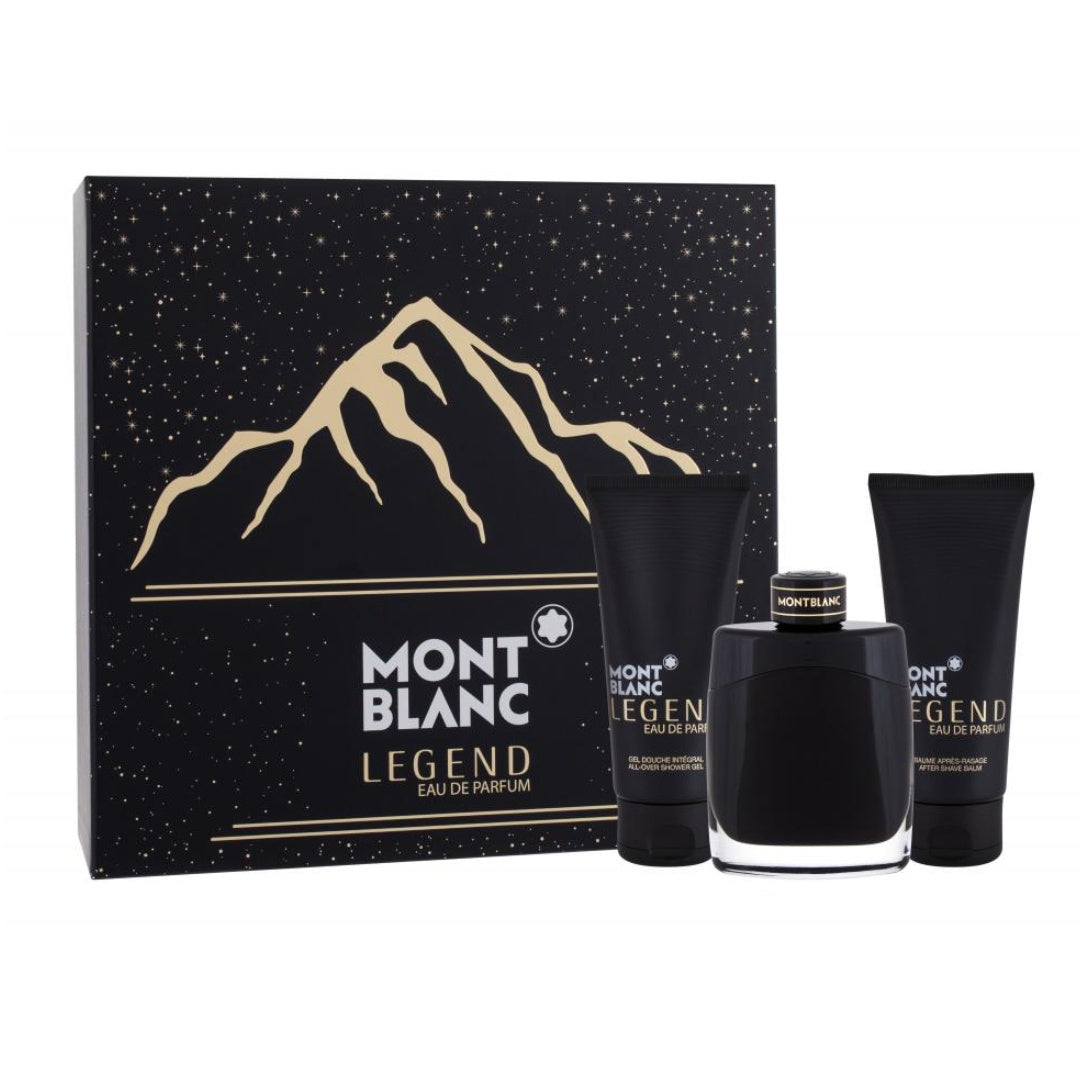 Mont Blanc Legend EDP 100ml 3 Piece Gift Set for Men