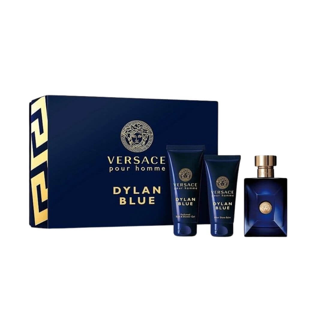 Versace Dylan Blue EDT 3pc Mini Set For Men