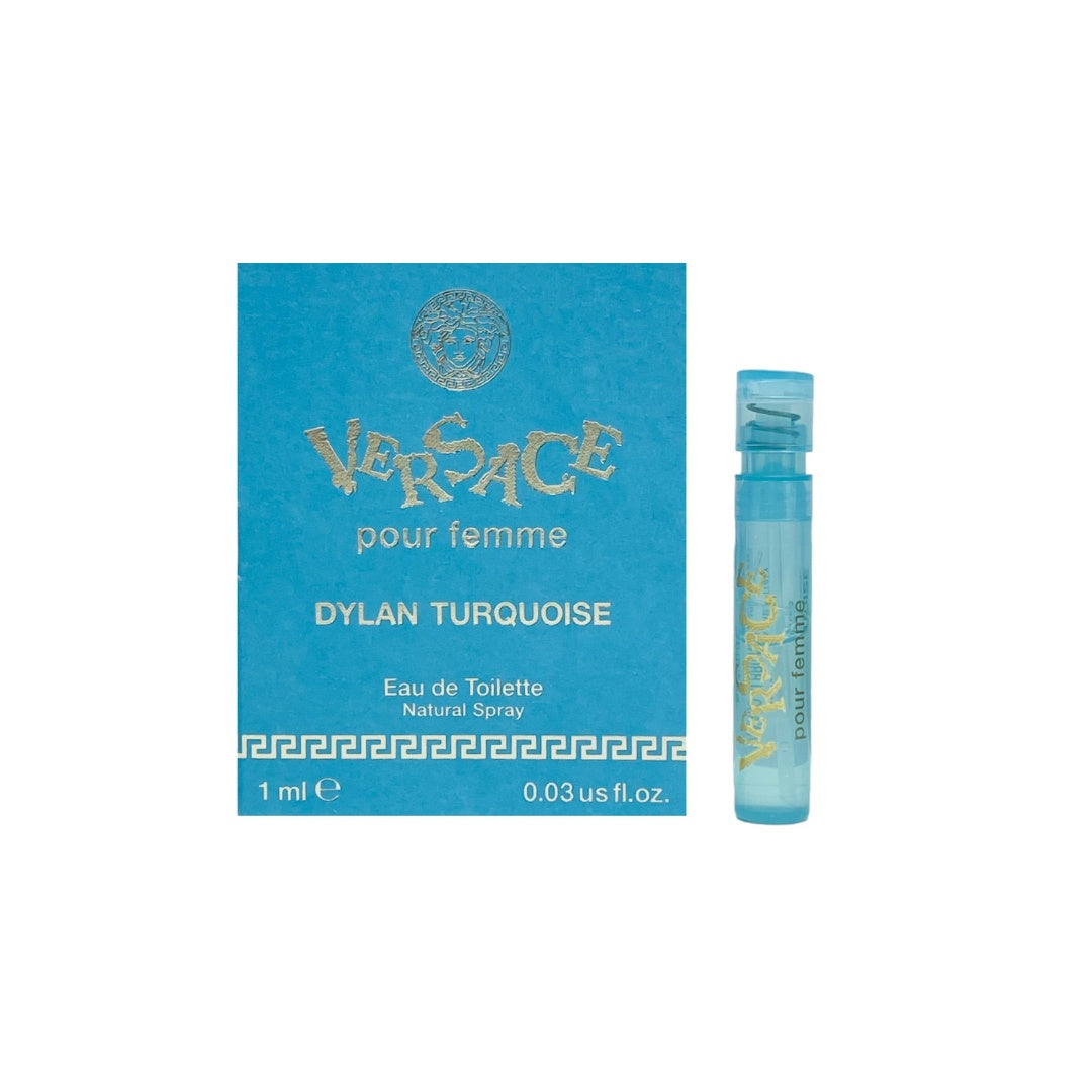 Versace Dylan Turquoise EDT 1ml Sample Vial Miniature for Women