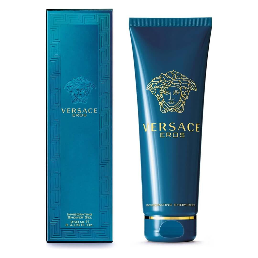 Indulge in the essence of masculinity with Versace Eros Pour Homme Shower Gel 250ml at Gadgets Online NZ LTD, blending mint, vanilla, and ambroxan for a refreshing cleanse.