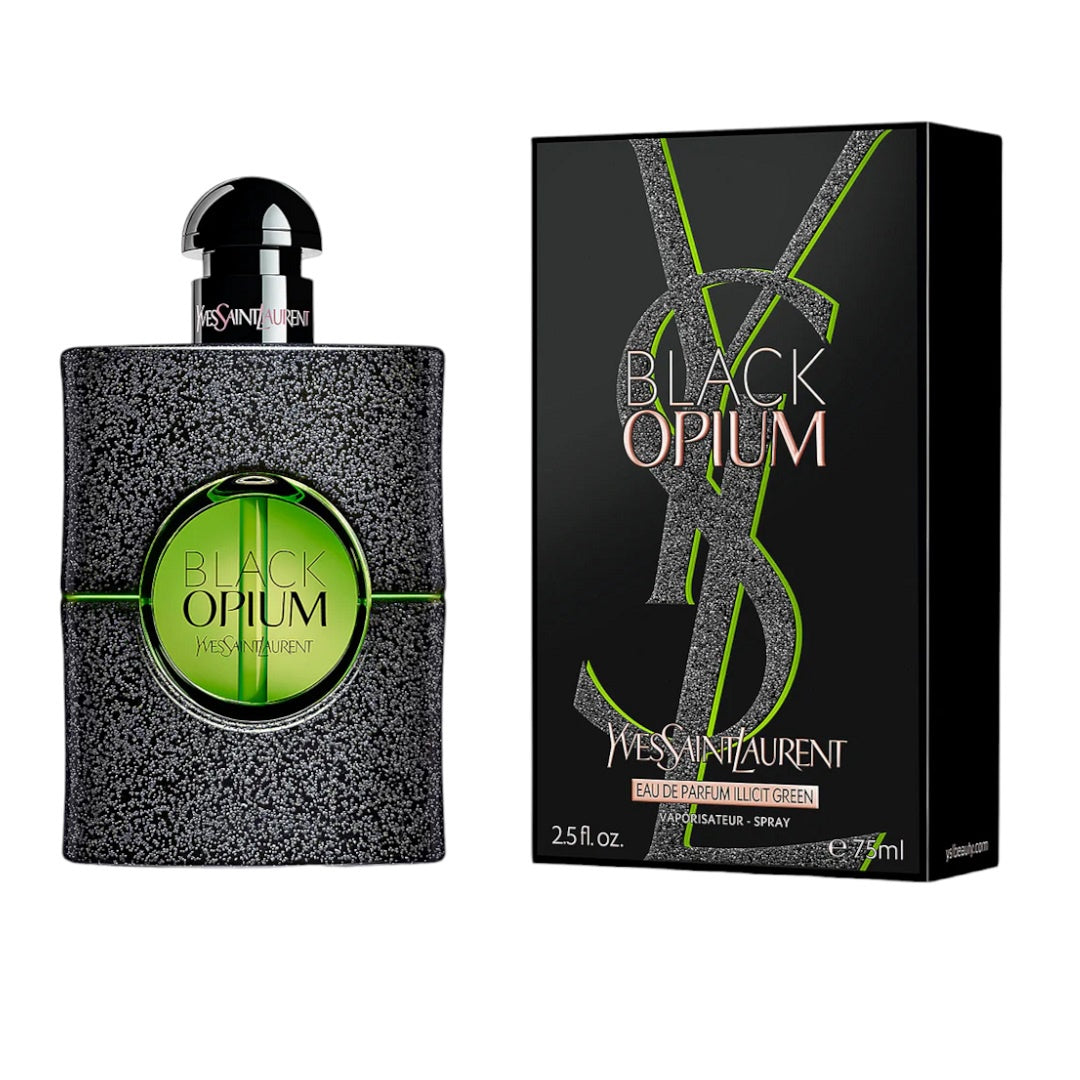 Yves Saint Laurent Black Opium Illicit Green EDP 75ml for Women