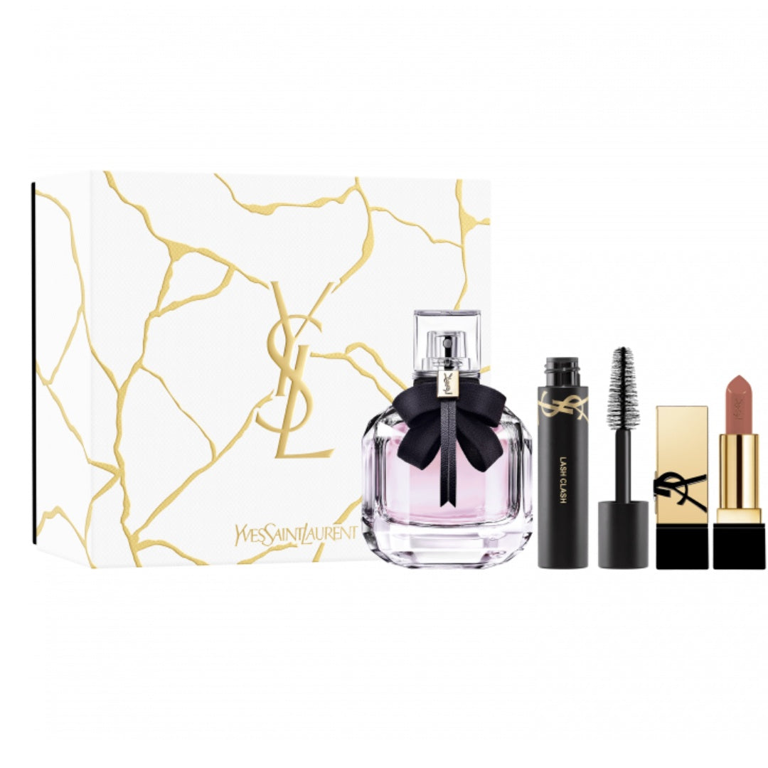 Yves Saint Laurent Mon Paris EDP 50ml 3Pc Gift Set For Women