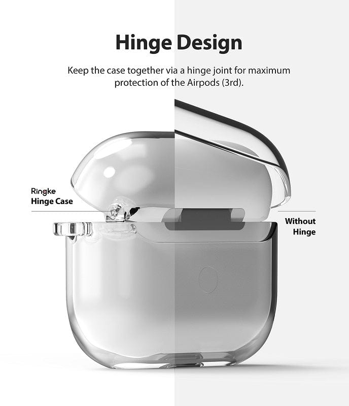 Apple AirPods 3 Hinge Clear Case By Ringke