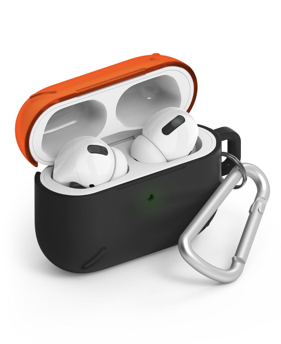 Apple AirPods Pro Case ORANGE & BLACK By Ringke