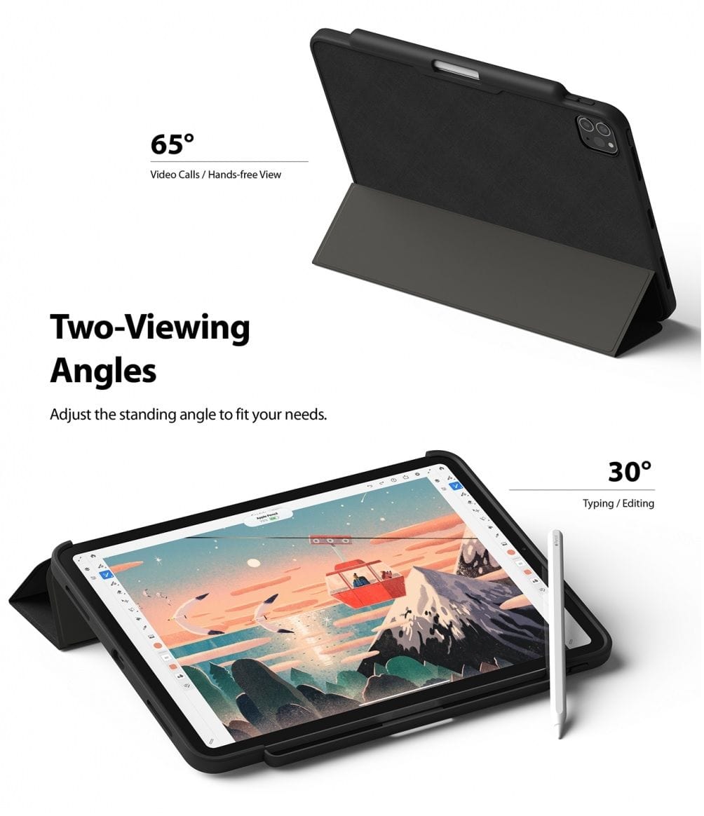 Smart Magnetic Folding Case for iPad Pro 12.9" 2020