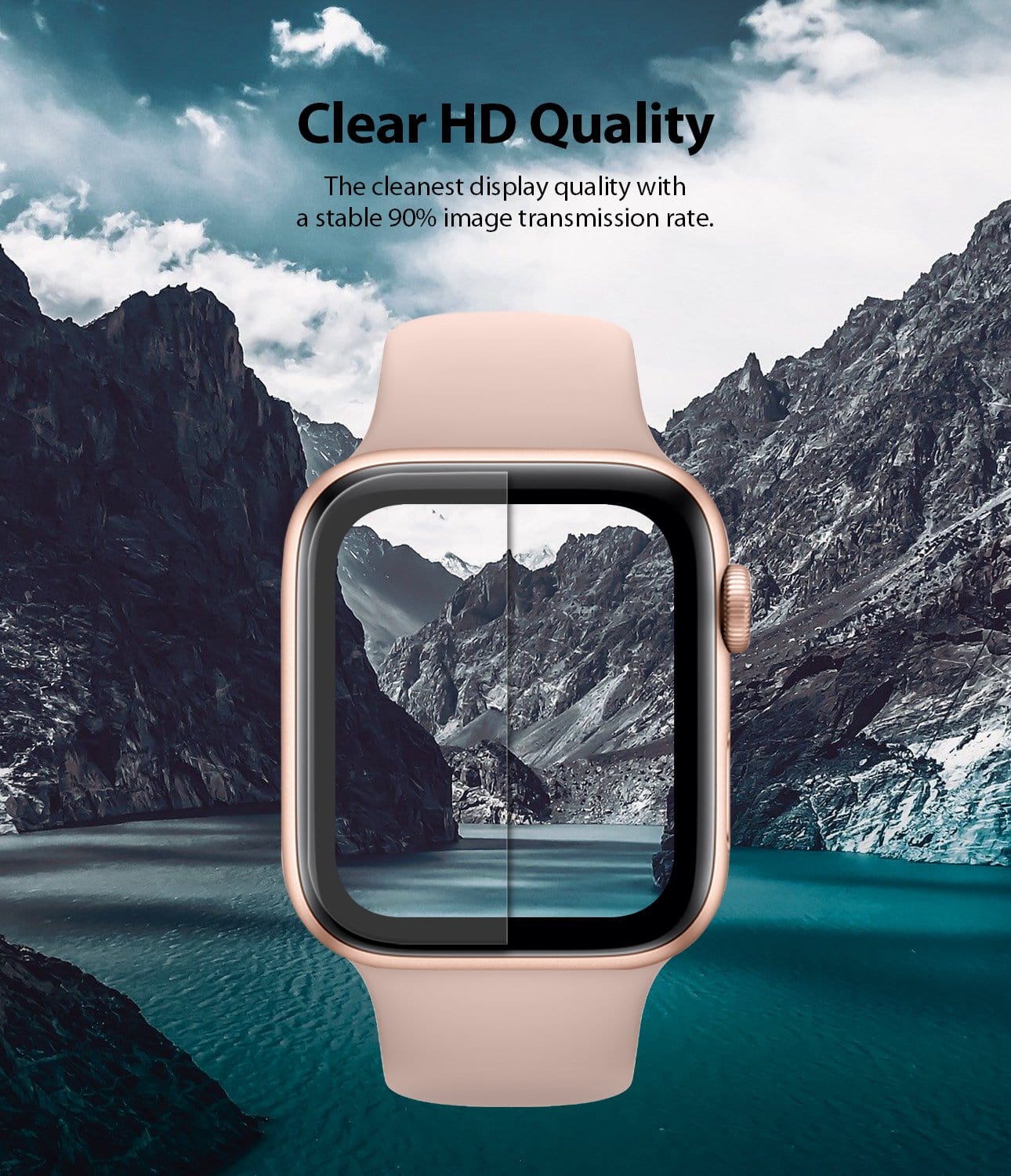 Apple Watch 7 /8 (41mm) & 4/5/6/SE (40mm) Screen Protector By Ringke