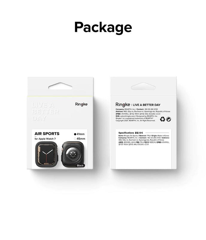 Ringke Air Sports Case for Apple Watch Comes in Retail Packaging