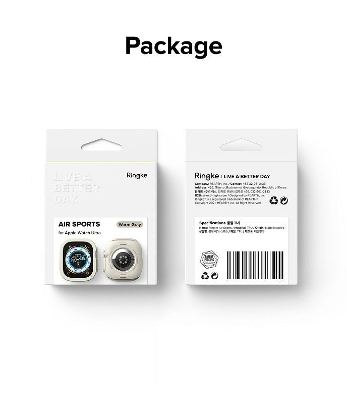 The original Ringke package designed for the Apple Ultra Watch.