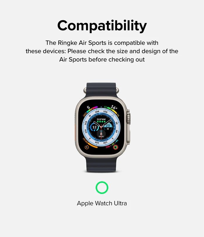 Experience seamless compatibility with the Apple Watch Ultra 2/1 49mm