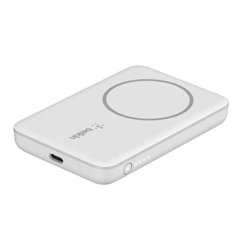Belkin 2500mAh Magnetic Wireless Charging Powerbank White