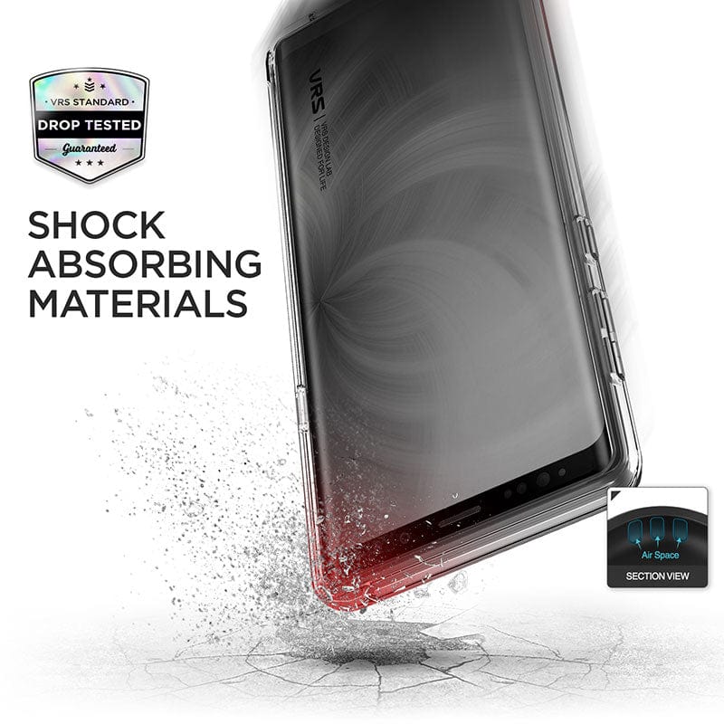 Galaxy Note 9 Crystal Fit Label Clear Case By VRS Design